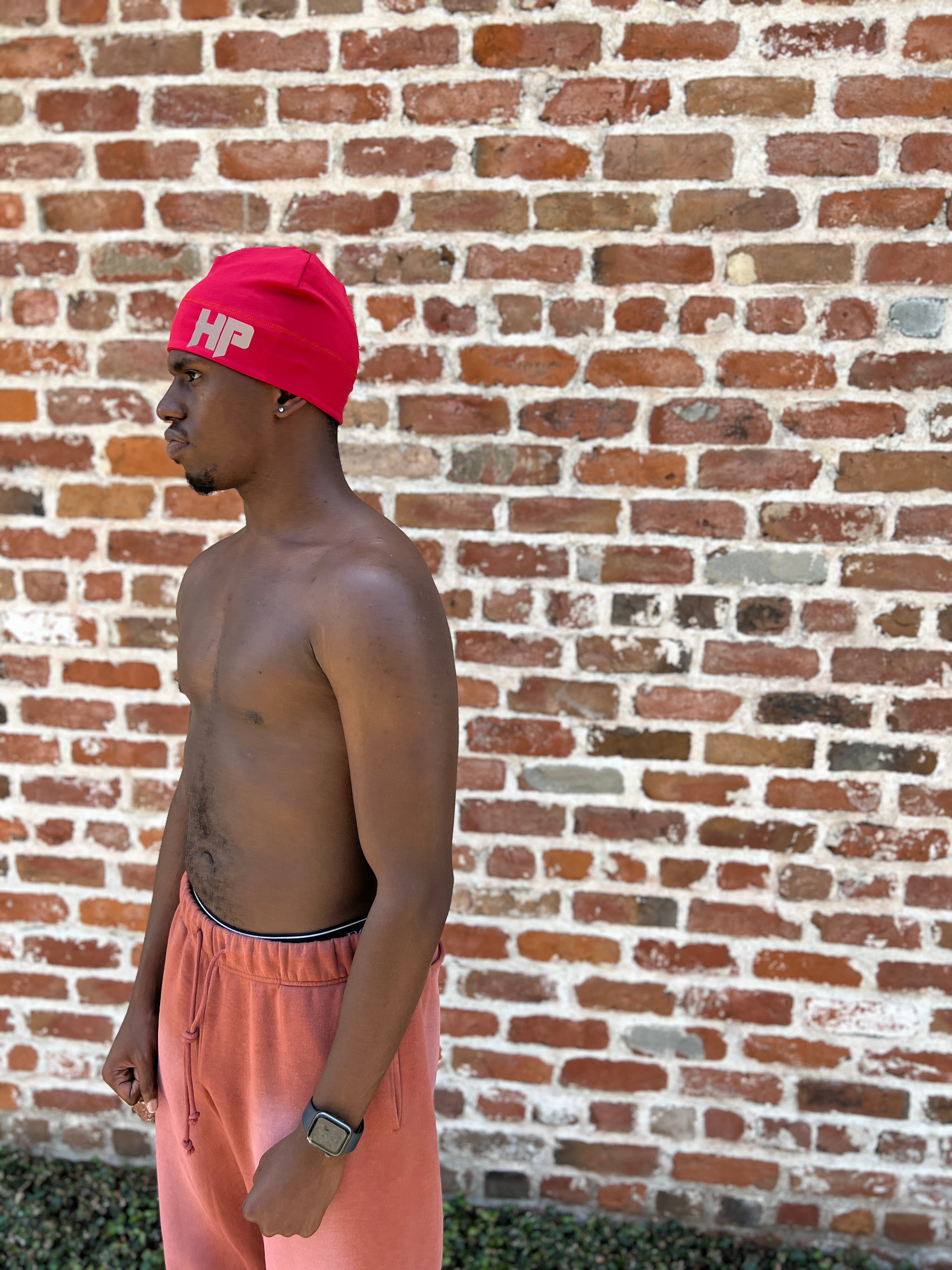 RED HP SKULLCAP