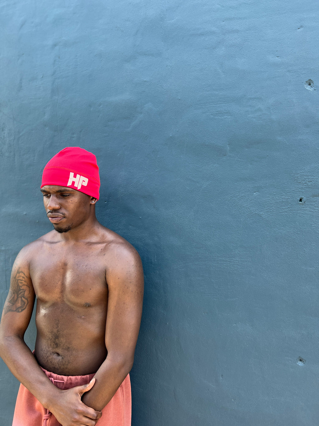 RED HP SKULLCAP