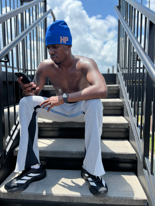 BLUE REFLECTIVE HP SKULLCAP