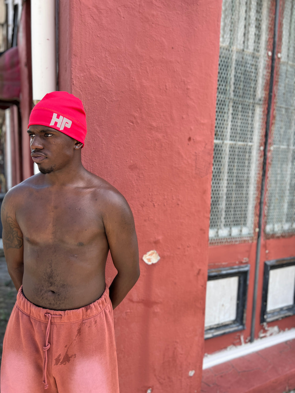 RED HP SKULLCAP