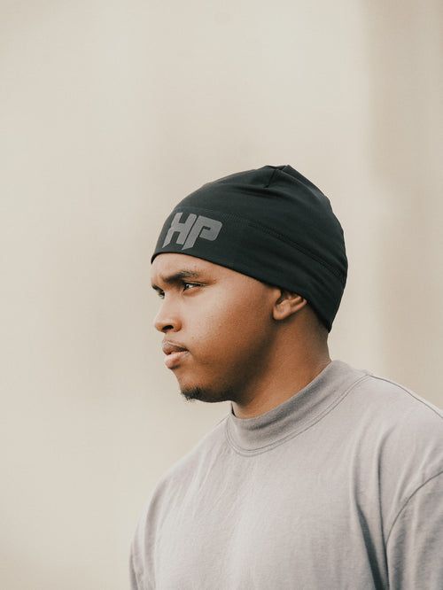 Black-on-Black Performance Skullcap